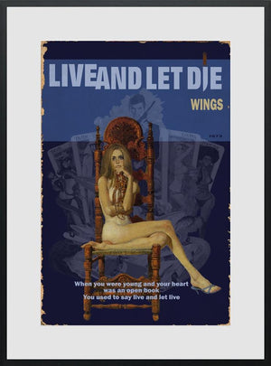 Live and Let Die (1973) by Linda Charles – signed studio edition