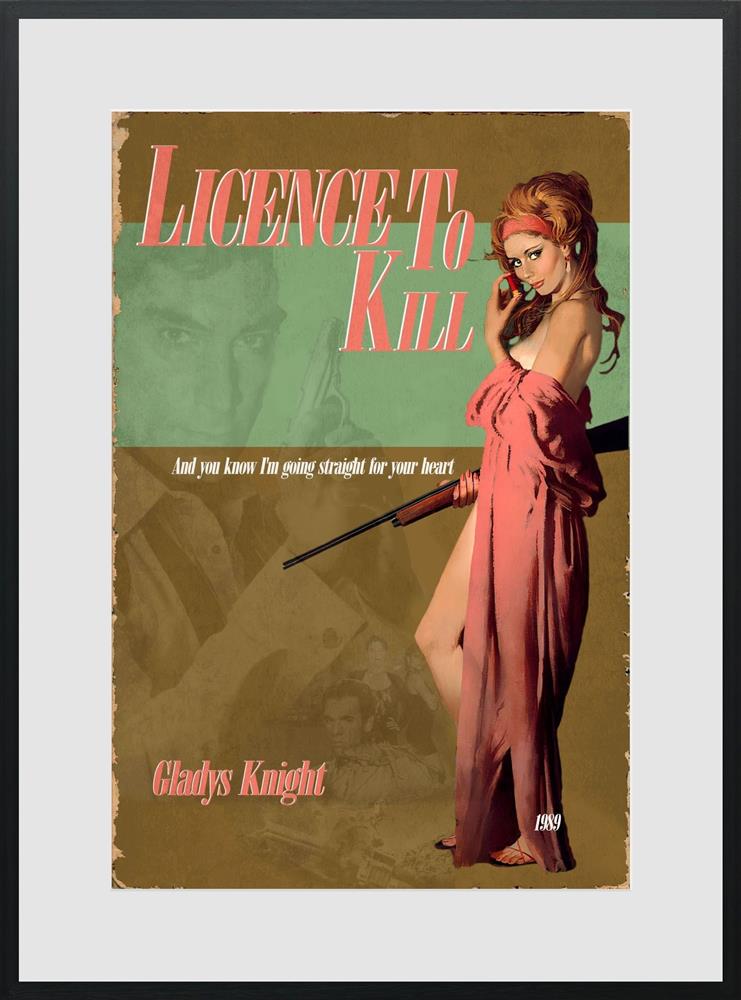 Licence To Kill (1989) by Linda Charles – signed studio edition
