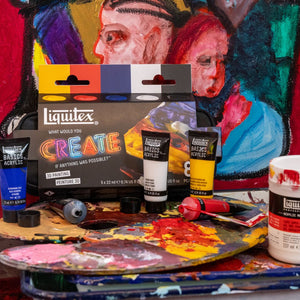 Liquitex 3D Painting Set – finished artwork