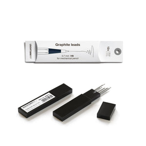 Leuchtturm1917 Drehgriffel Nr. 2 Pencil Refills - 0.7mm HB, Graphite Grey