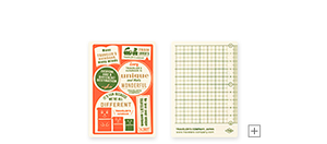Traveler's Notebook – Plastic Sheet 2027 (Passport Size)