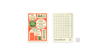 Traveler's Notebook – Plastic Sheet 2027 (Passport Size)