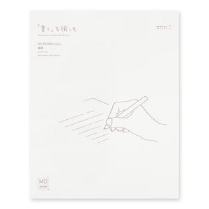MD Letter Pad Cotton Horizontal Ruled Lines