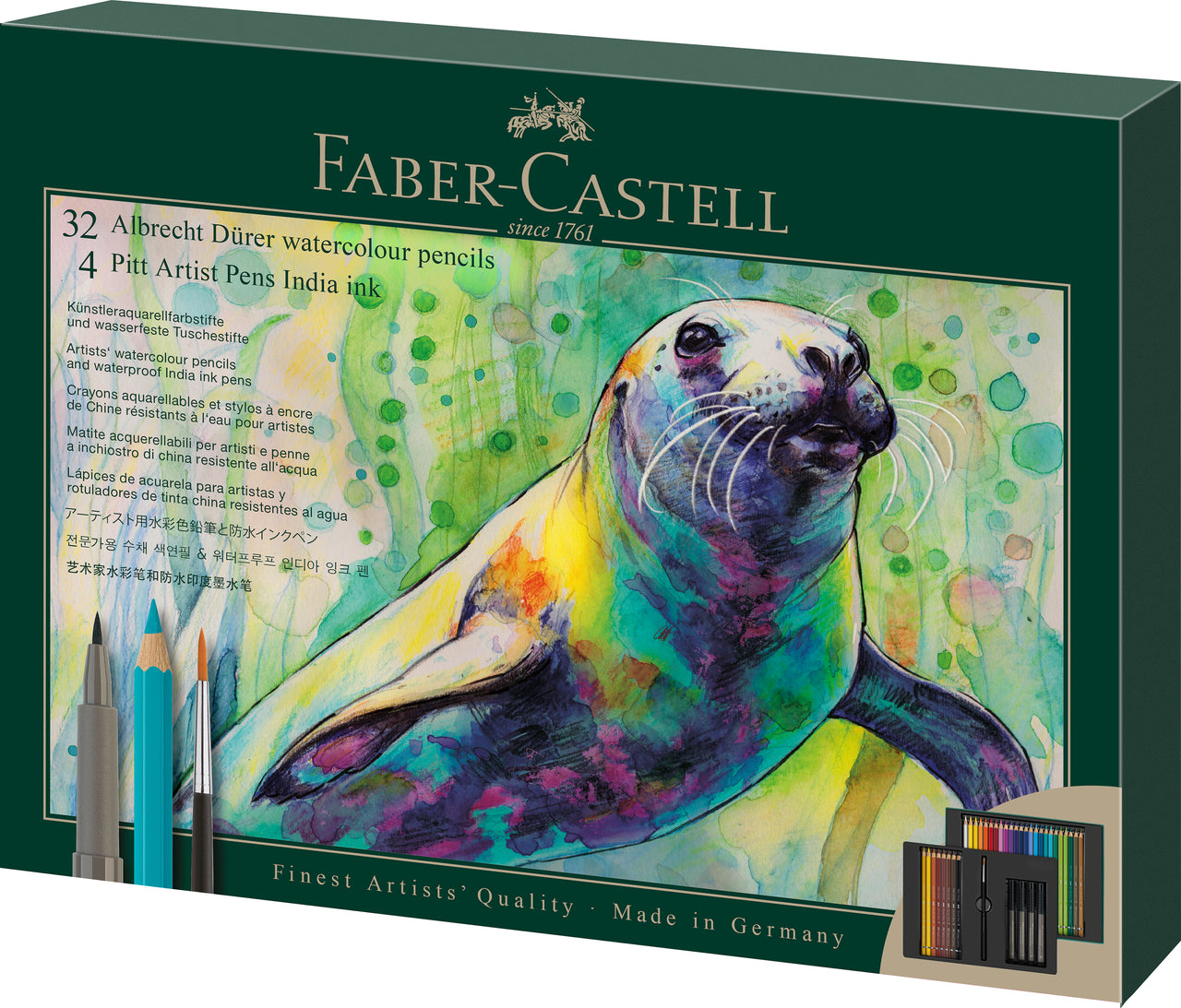Faber Castell Albrecht Dürer & Pitt Pen Gift Set - 37 Piece
