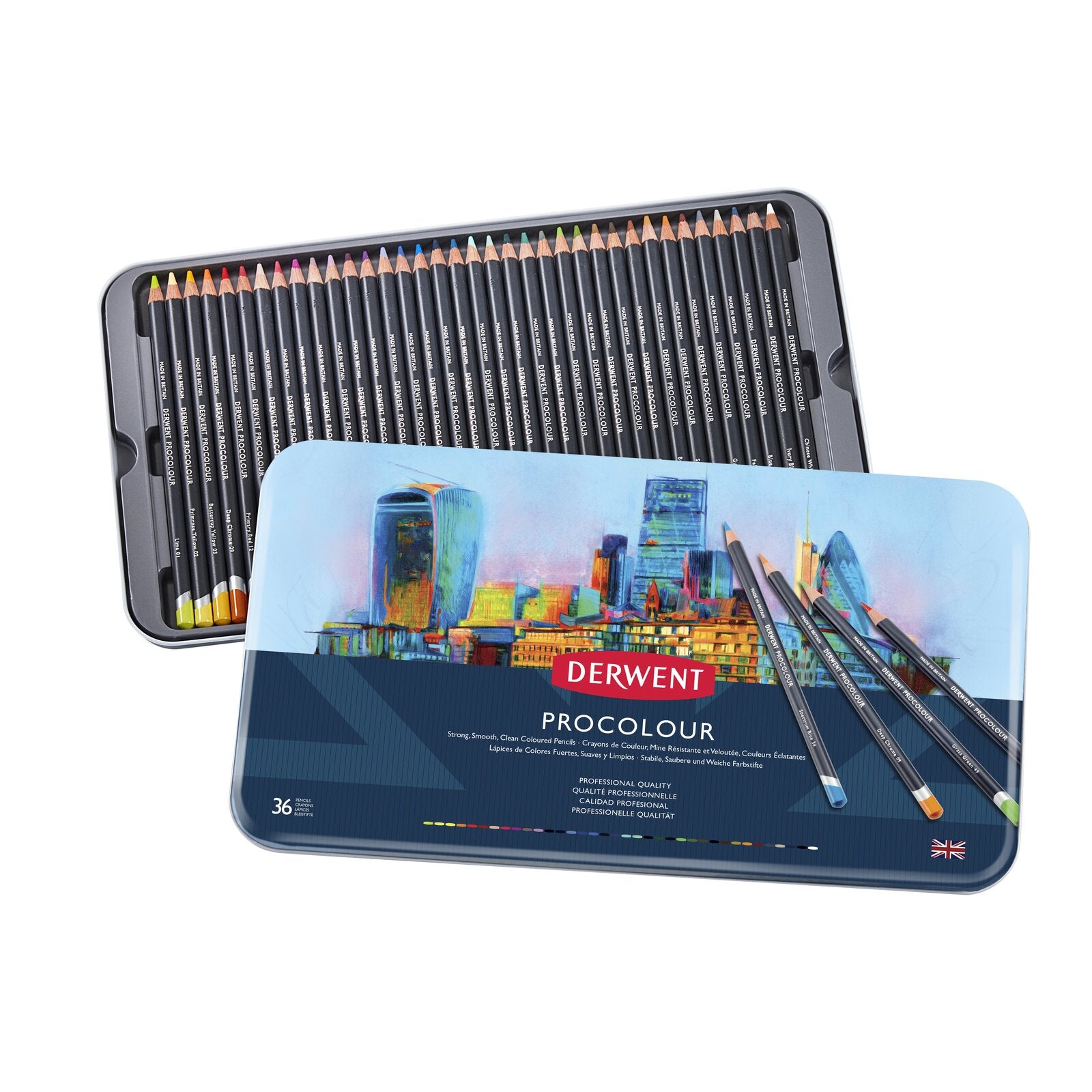 Derwent Procolour 36 Tin