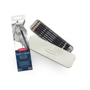 Derwent Sketching Pencil 6 Tin