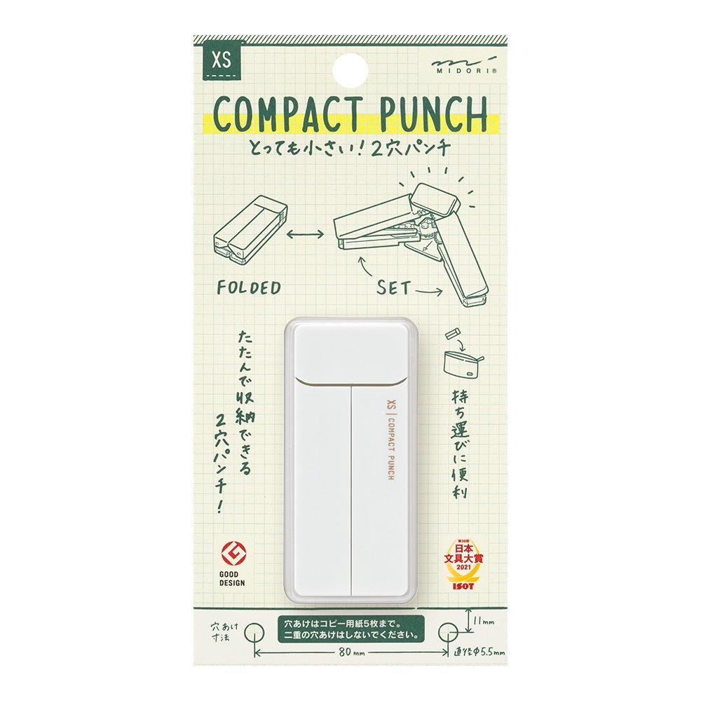 Midori XS Compact Punch White