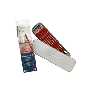 Derwent Drawing Pencil 6 Tin