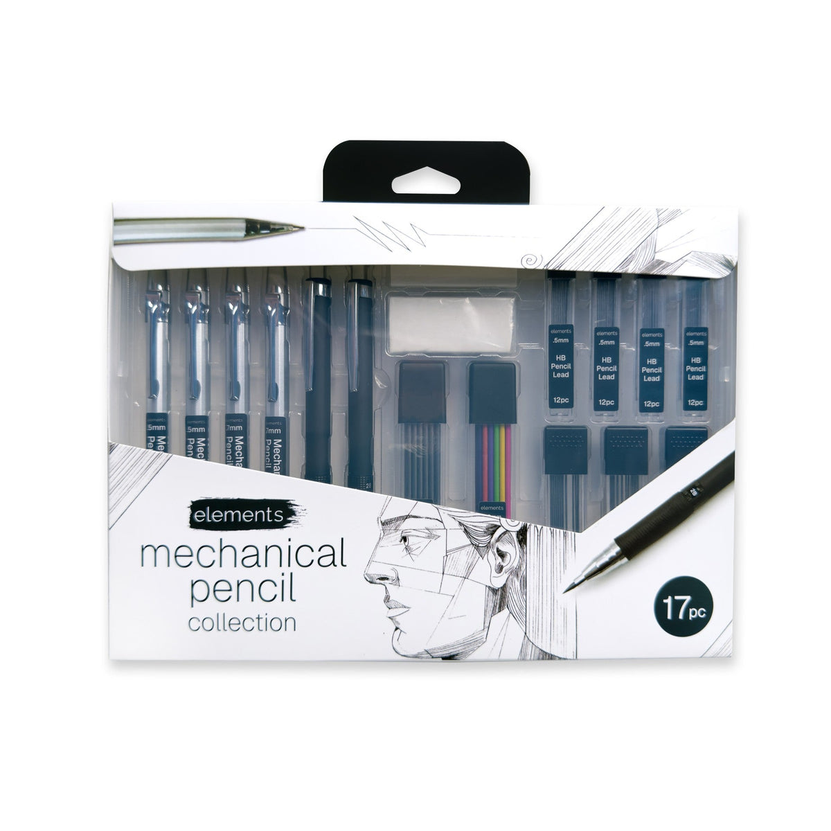 Elements Mechanical Pencil Collection - 17 Piece