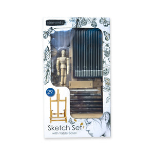 Elements Acrylic Set with Table Easel - 29 Piece