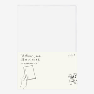 MD Clear Cover for MD Notebook <A5>