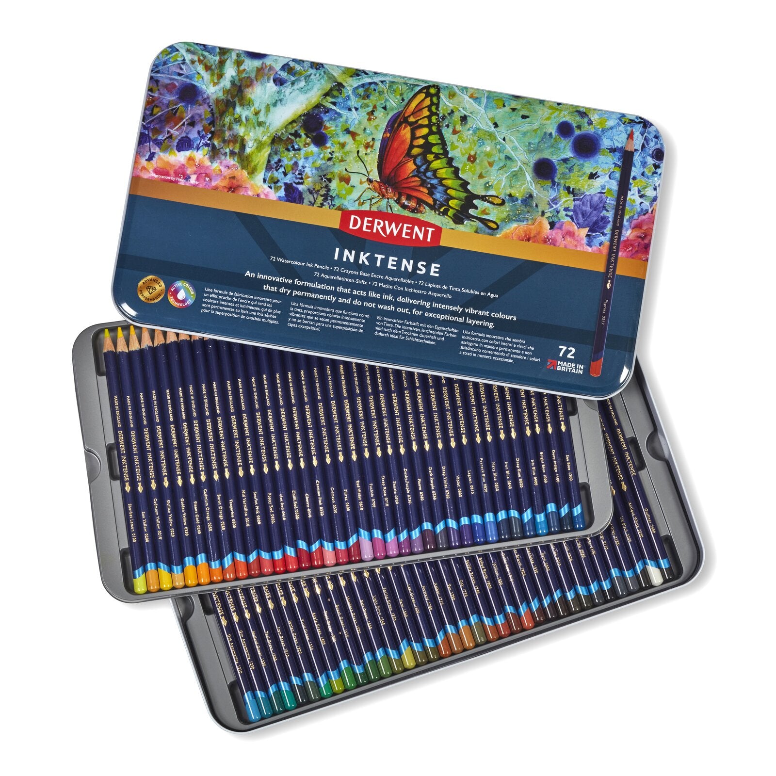 Derwent Inktense Pencil 72 Tin