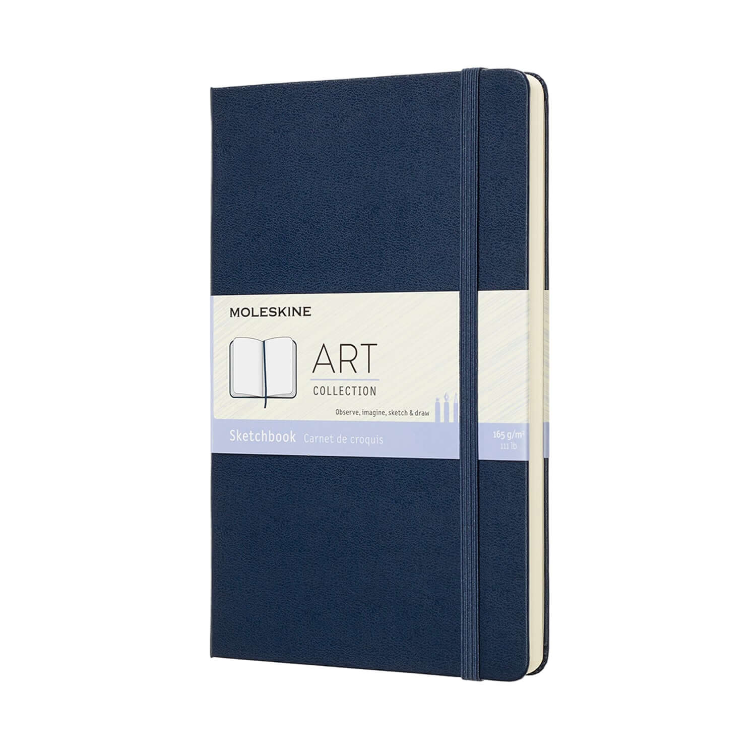 Moleskine Art Large Sketchbook - Sapphire Blue