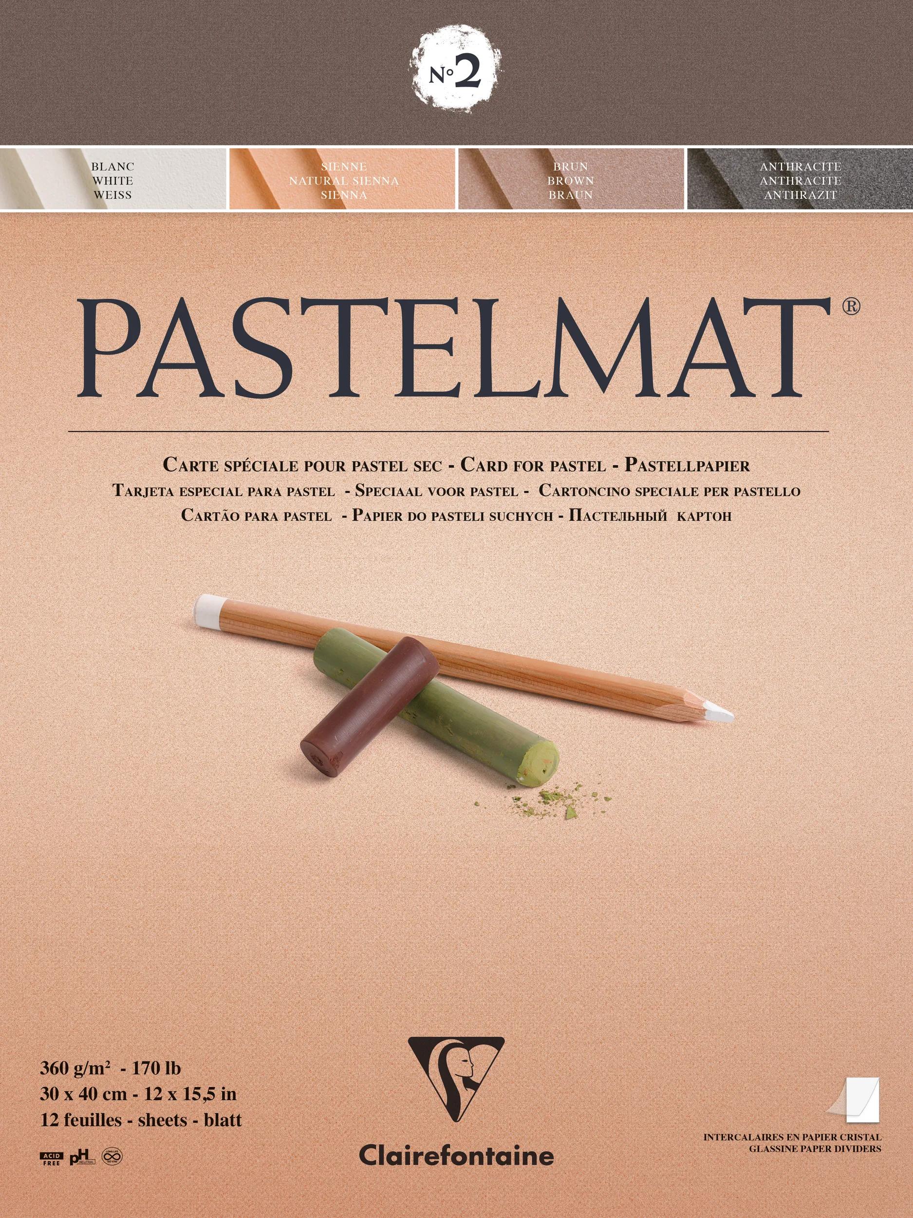 Clairefontaine Pastelmat No.2 Assorted 30x40cm