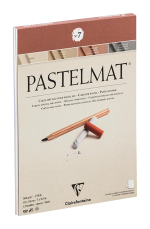 Clairefontaine Pastelmat No.7 Assorted pad - angle