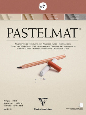 Clairefontaine Pastelmat No.7 Assorted 30x40cm