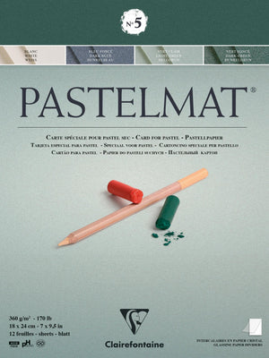 Clairefontaine Pastelmat No.5 Assorted 18x24cm