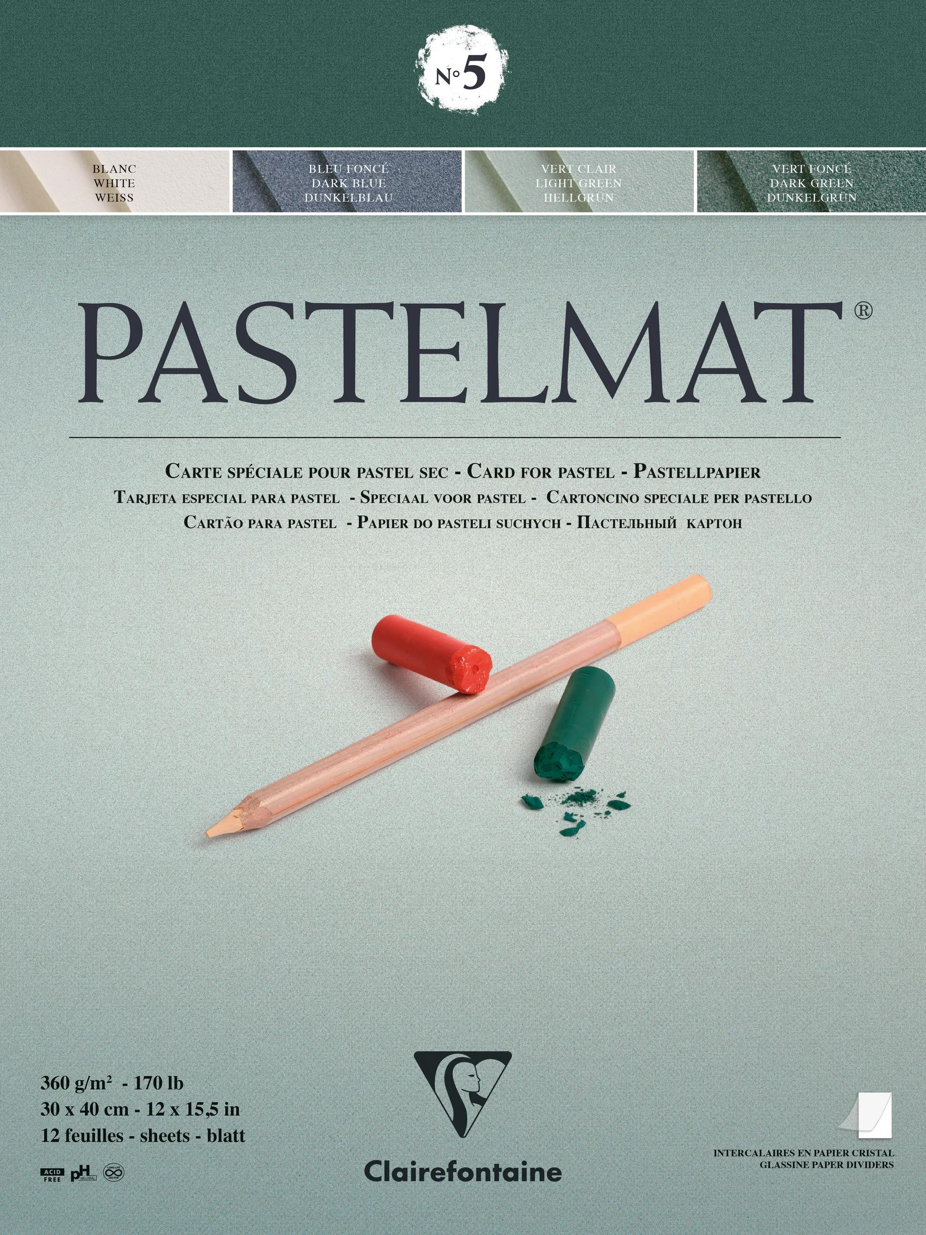 Clairefontaine Pastelmat No.5 Assorted 30x40cm