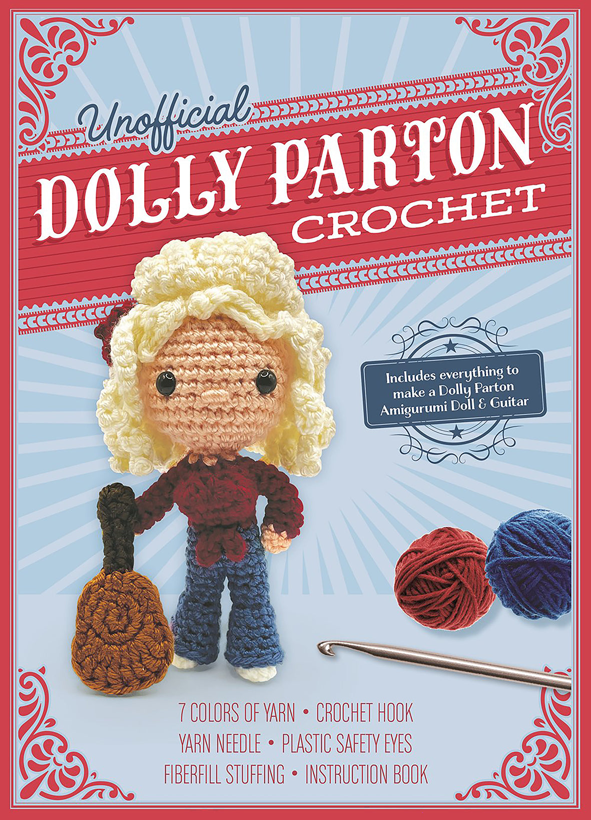 Unofficial Dolly Parton Crochet Kit – Complete Crochet Kit