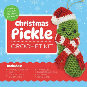 Christmas Pickle Crochet Kit box