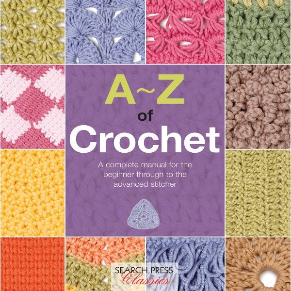 A-Z of Crochet book cover, Search Press