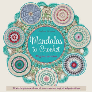 Mandalas to Crochet book cover, Search Press