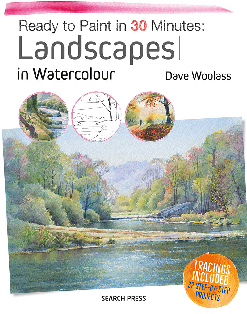 Search Press Ready to Paint Landscapes