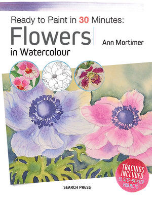 Search Press Flowers in Watercolour