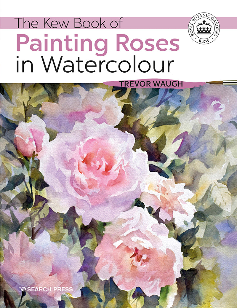 Search Press Painting Roses in Watercolour