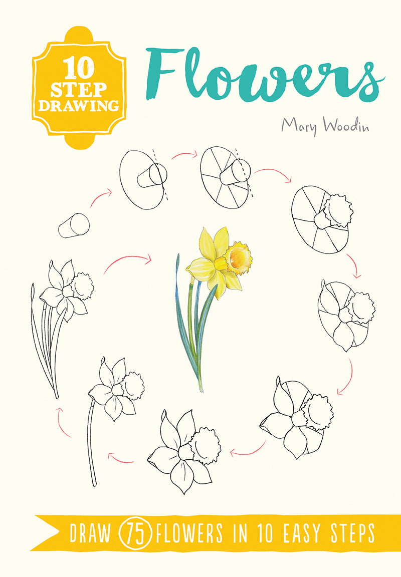 Search Press 10 Step Flower Drawing
