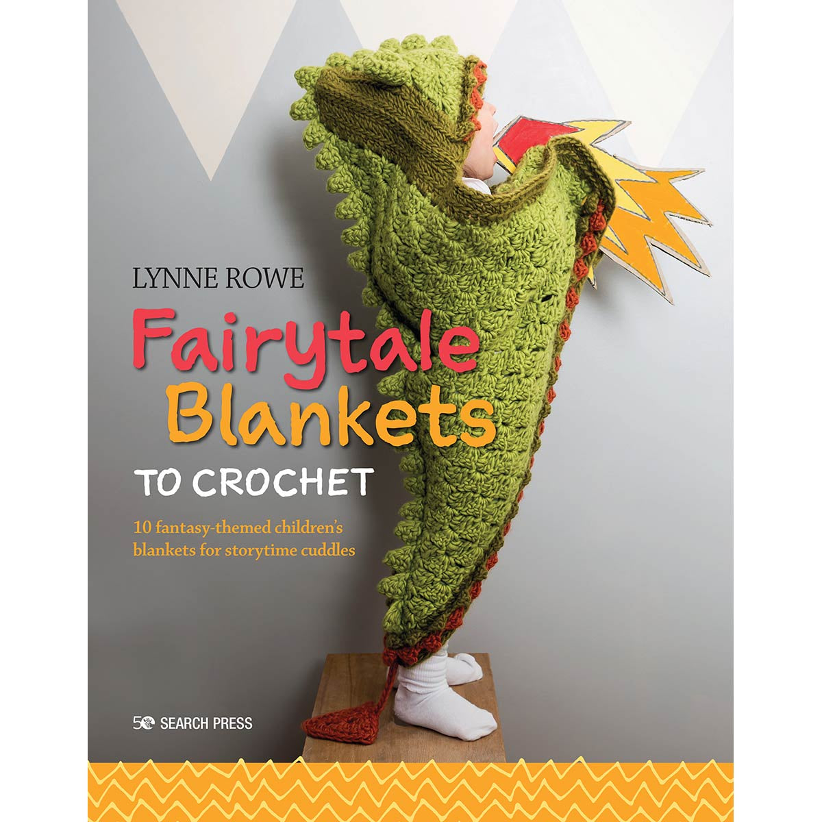 Fairytale Blankets to Crochet book cover, Search Press