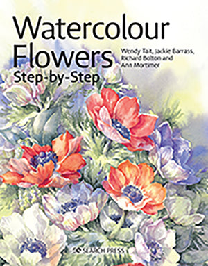 Search Press Watercolour Flowers