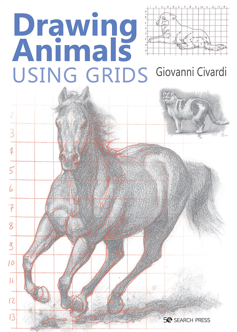 Search Press Drawing Animals using Grid