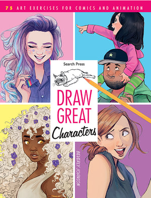 Search Press Draw Great Characters