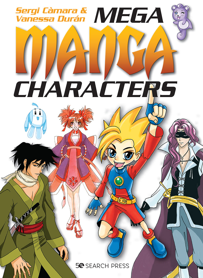 Search Press Mega Manga Characters