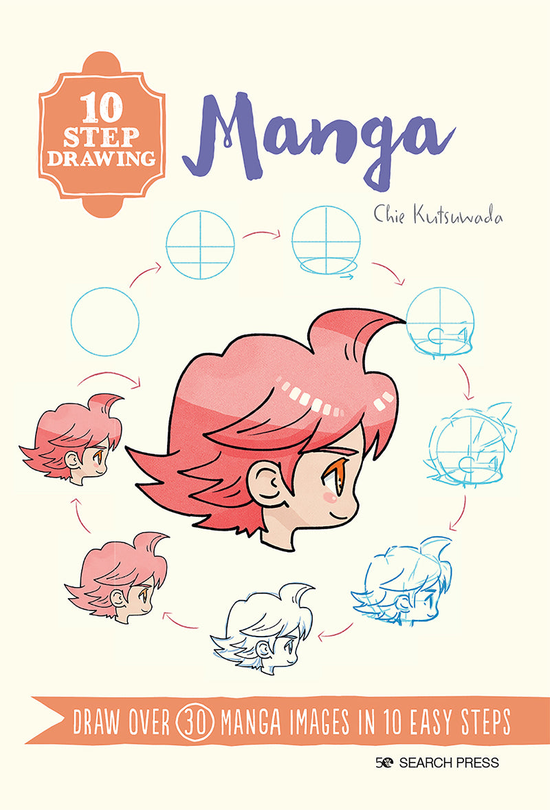 Search Press 10 Step Manga