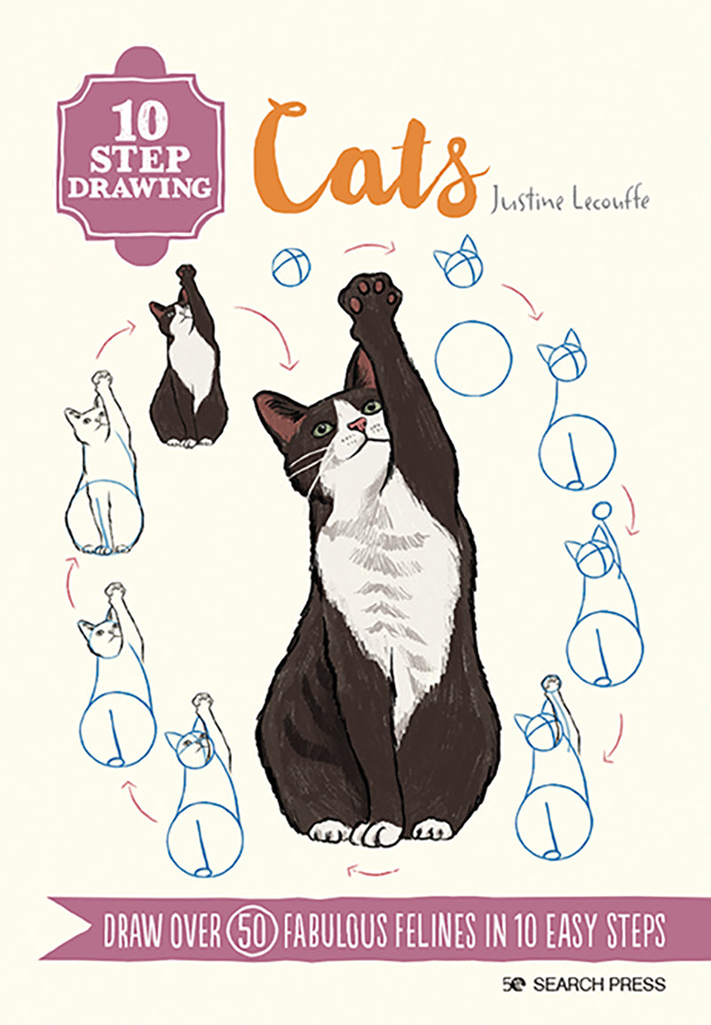 Search Press 10 Step Cats