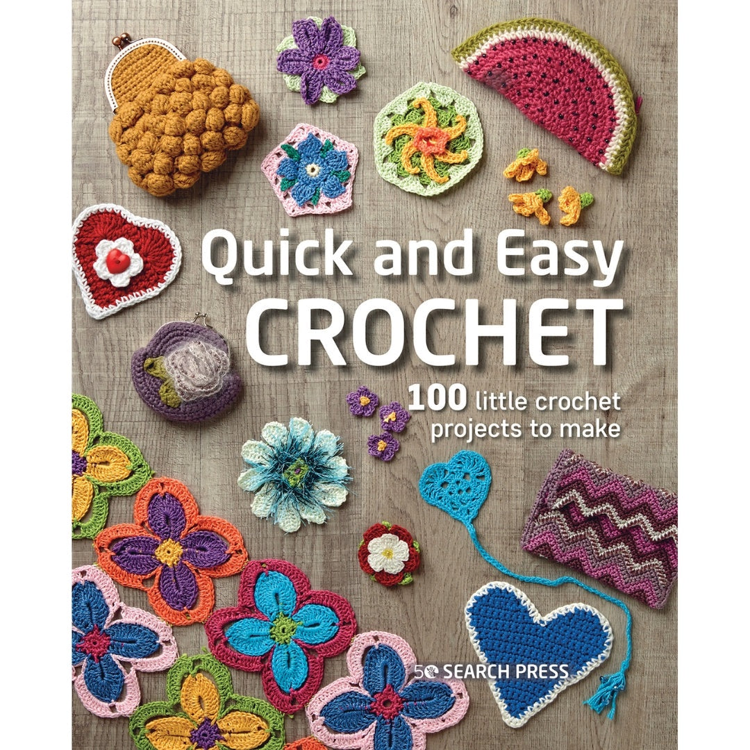Quick and Easy Crochet book cover, Search Press