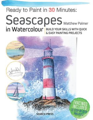 Search Press Ready to Paint in 30 Minutes Seascapes