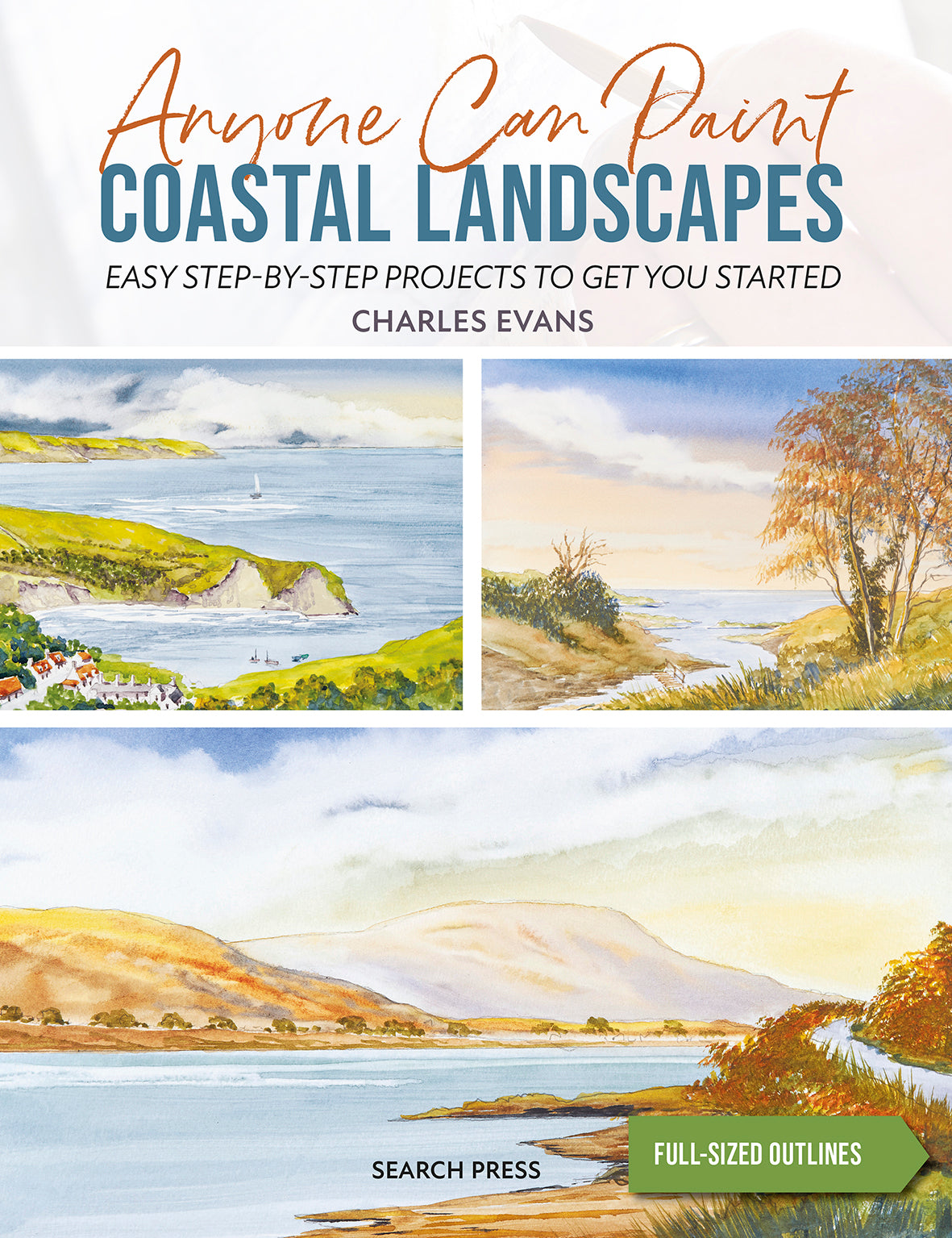 Search Press Anyone Can Paint Coastal Landscapes by Charles Evans