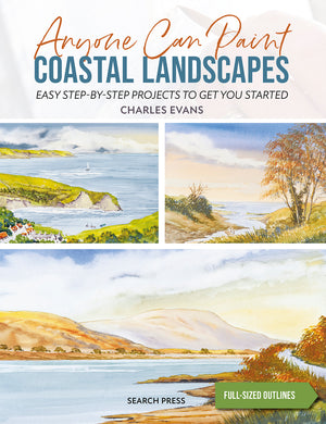 Search Press Anyone Can Paint Coastal Landscapes by Charles Evans