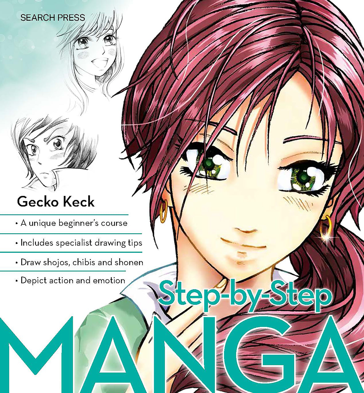 Search Press Step-by-Step Manga by Gecko Keck