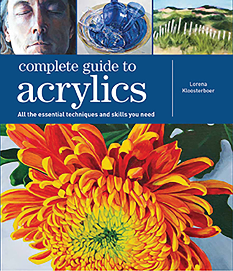 Search Press Complete Guide to Acrylics Paperback