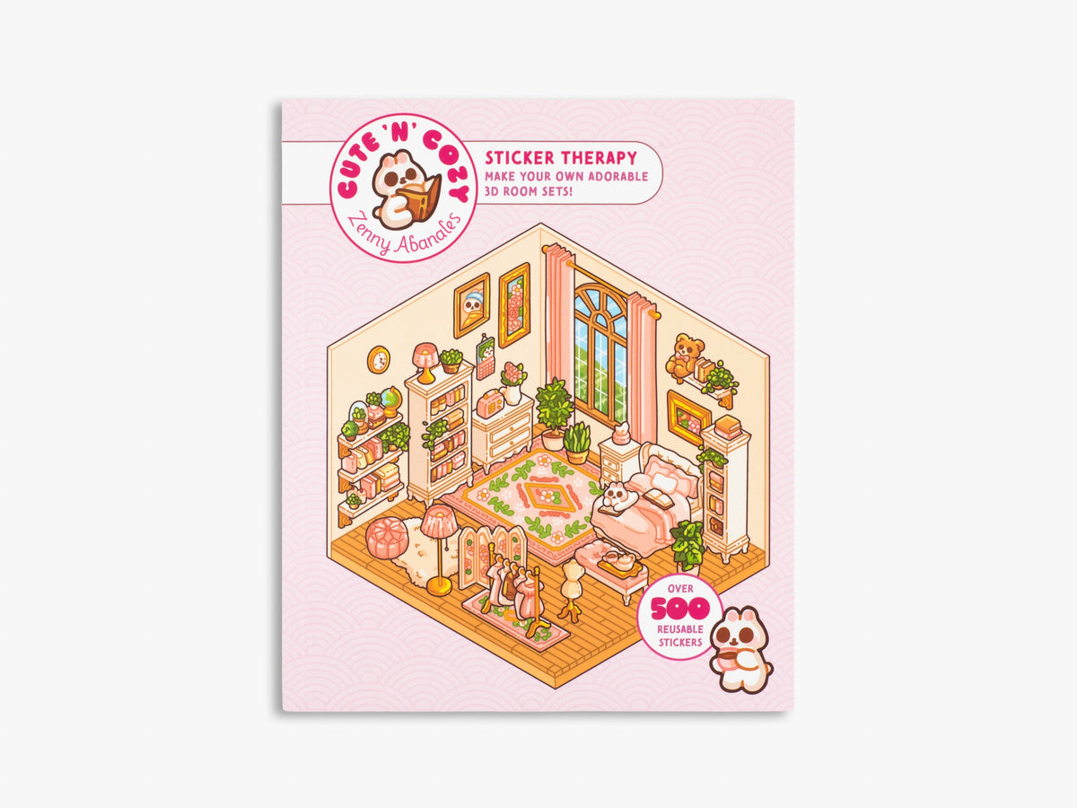 Hachette Cute n Cozy Sticker Therapy – Zenny Abanales