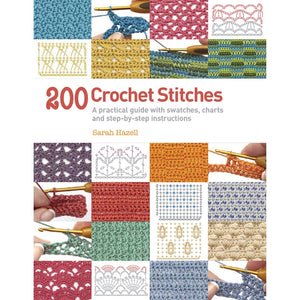 200 Crochet Stitches book cover, Search Press