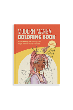 The Modern Manga Coloring Book: Pop Manga and Anime-Inspired Coloring for Teens and Adults