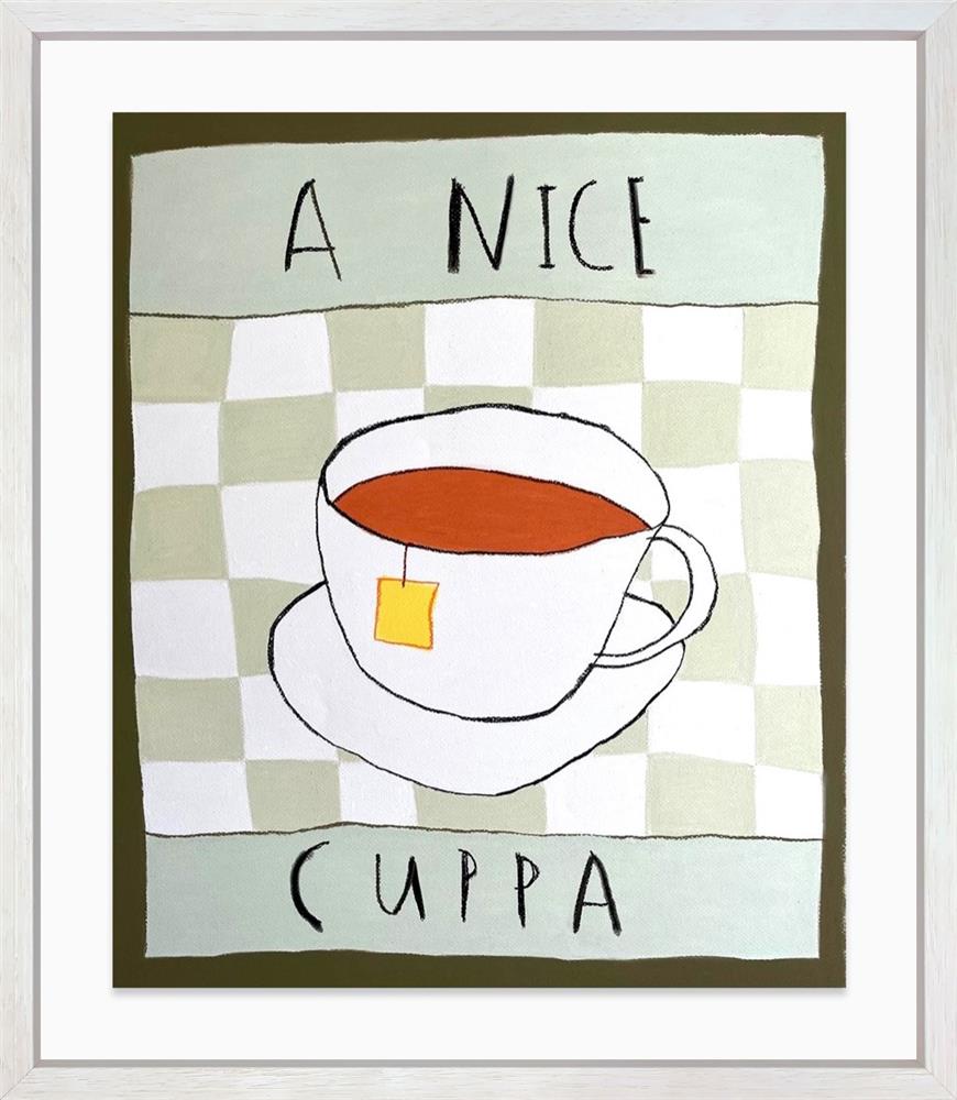 A Nice Cuppa by Michael Abrams – original painting