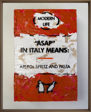 ASAP Storybook by Hue Folk, original mixed media