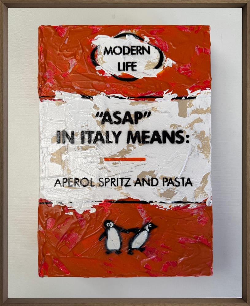 ASAP Storybook by Hue Folk, original mixed media