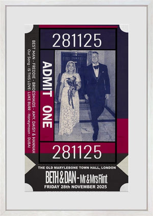 Admit One: Create Your Own Love Story by Linda Charles – signed studio edition
